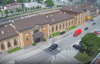 Obraz podglądu z kamery internetowej Český Těšín - railway station